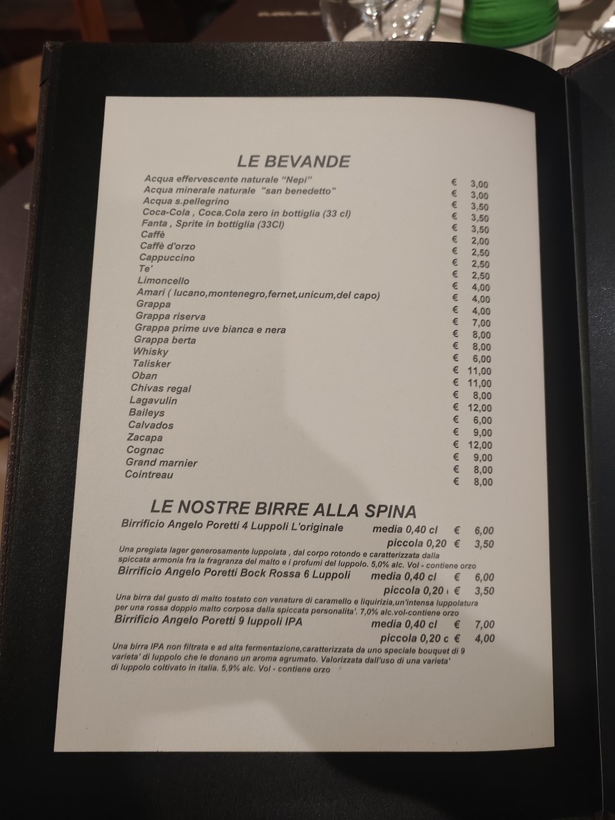 Ristorante Cuccurucu' menu 6
