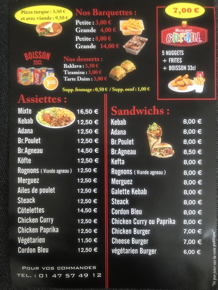Restaurant Gap