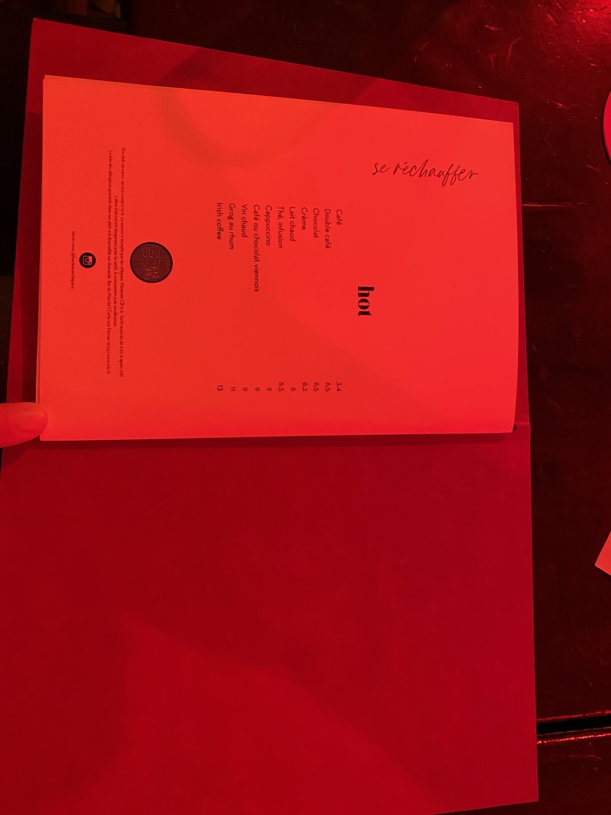 Bar du Marché menu 3