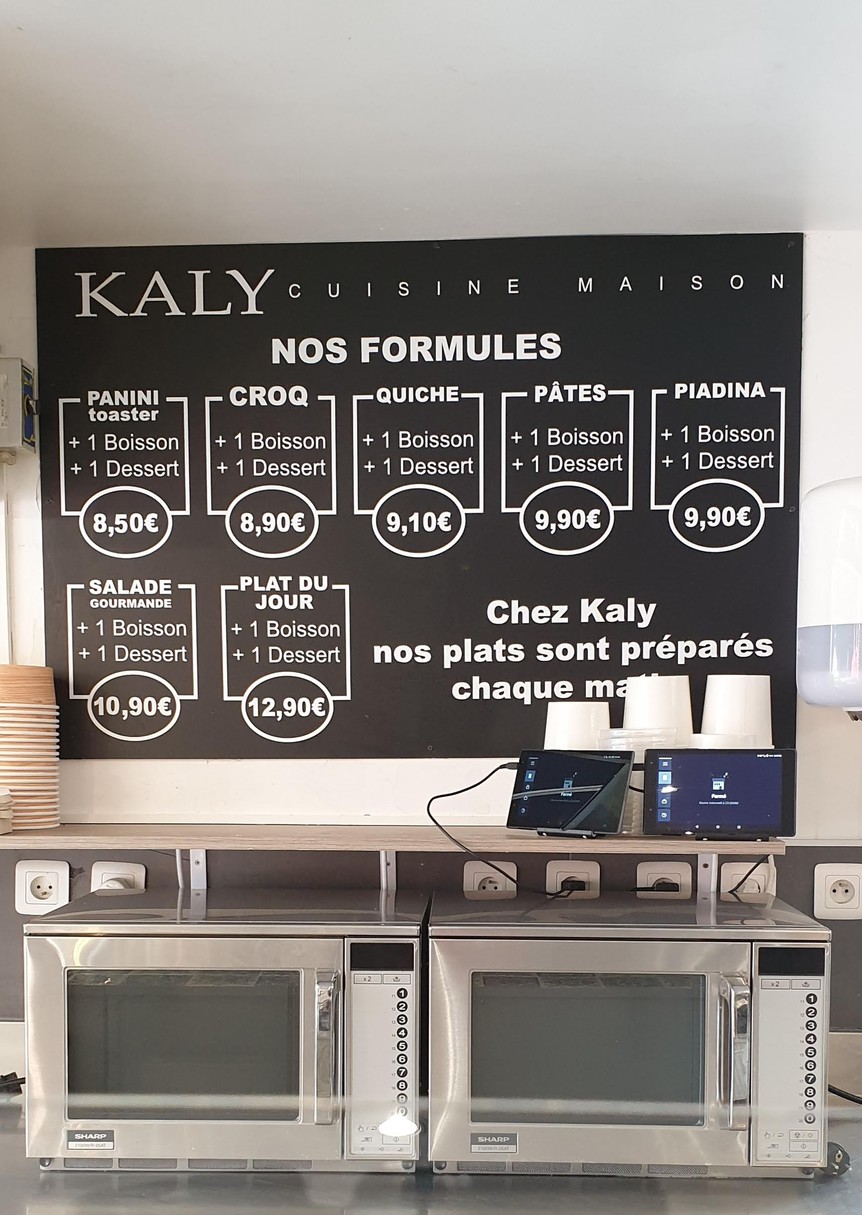 KALY menu 1