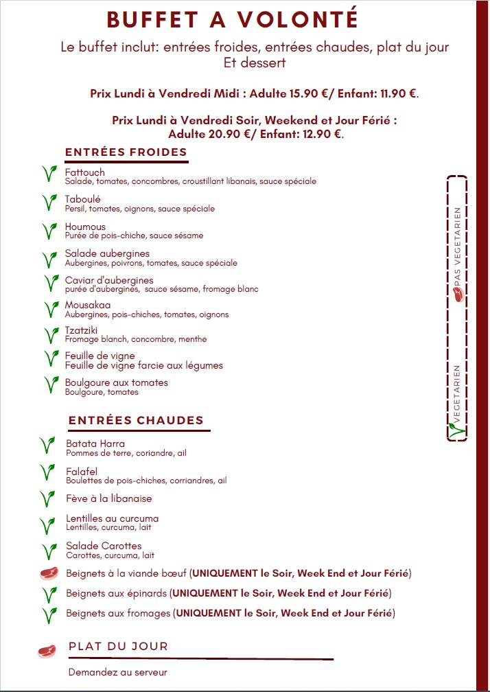 LiBeyrouth menu 1
