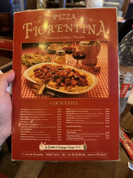 Pizza Fiorentina