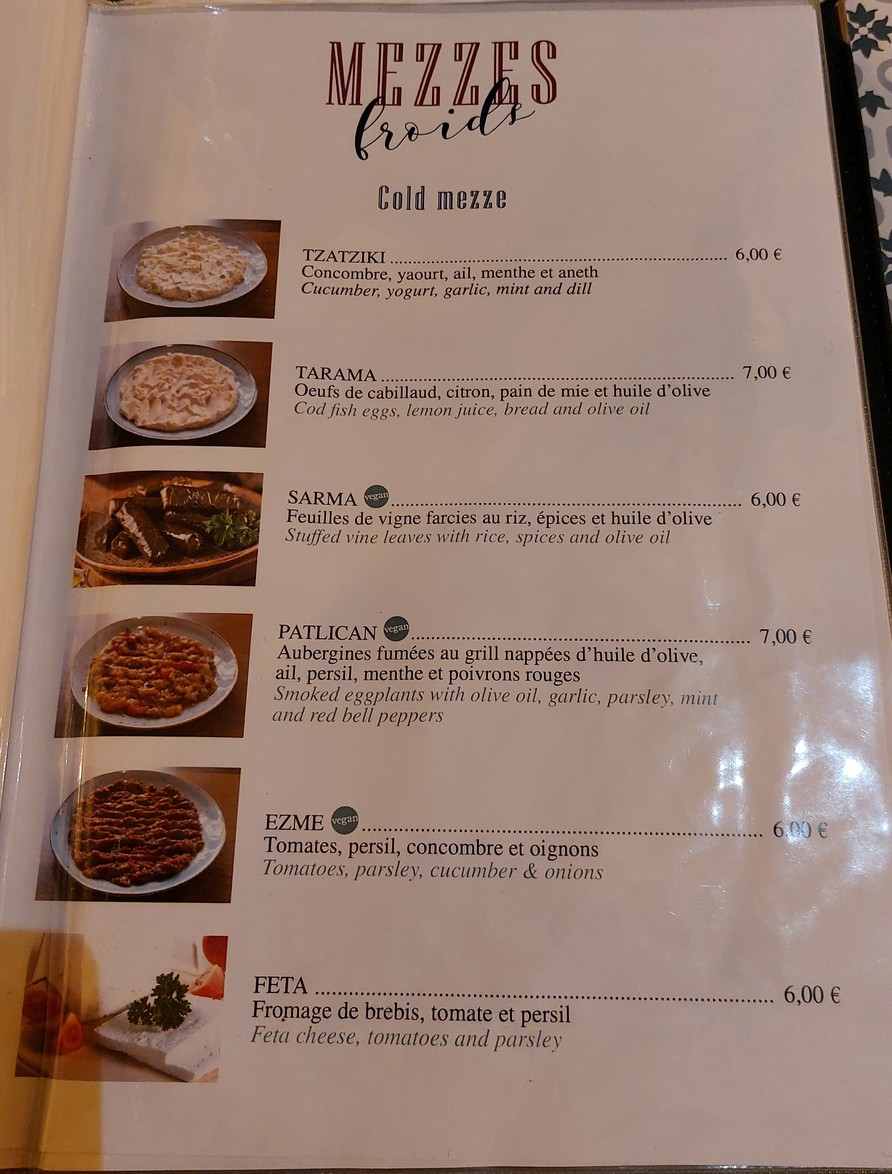 Hélia menu 2