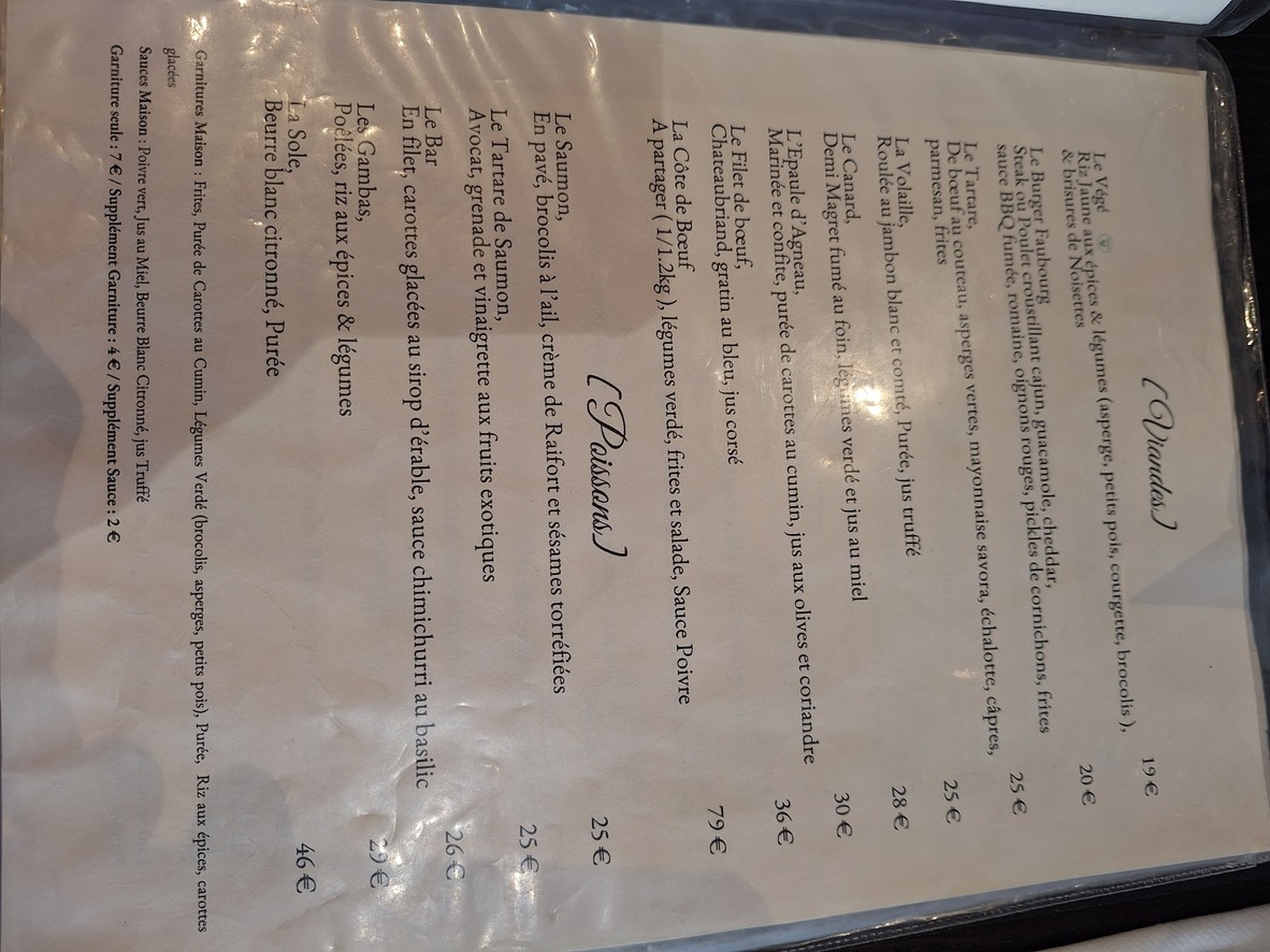 لو فاوبورغ إنجين-ليه-بان menu 4