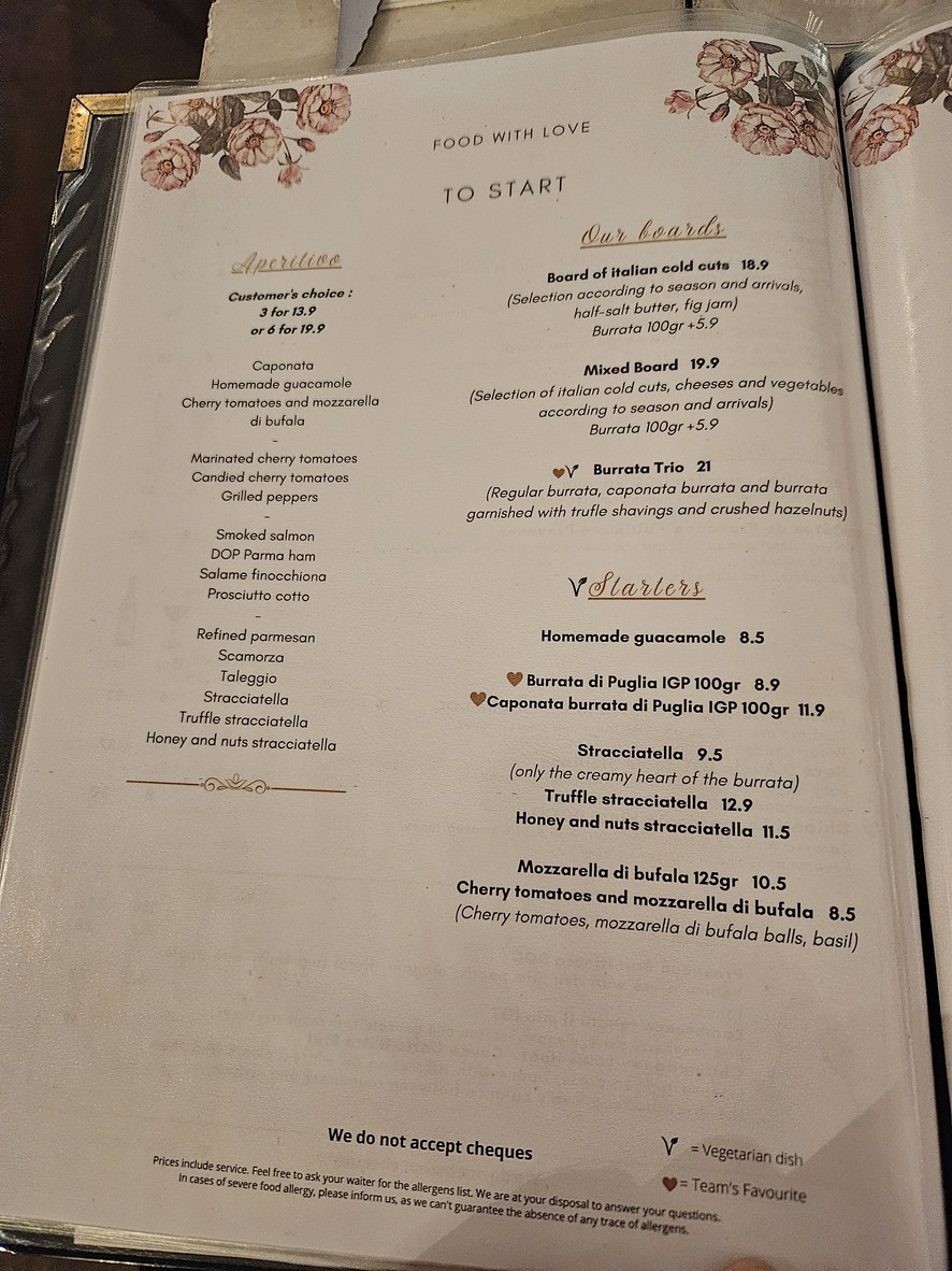 Le Maddy menu 3
