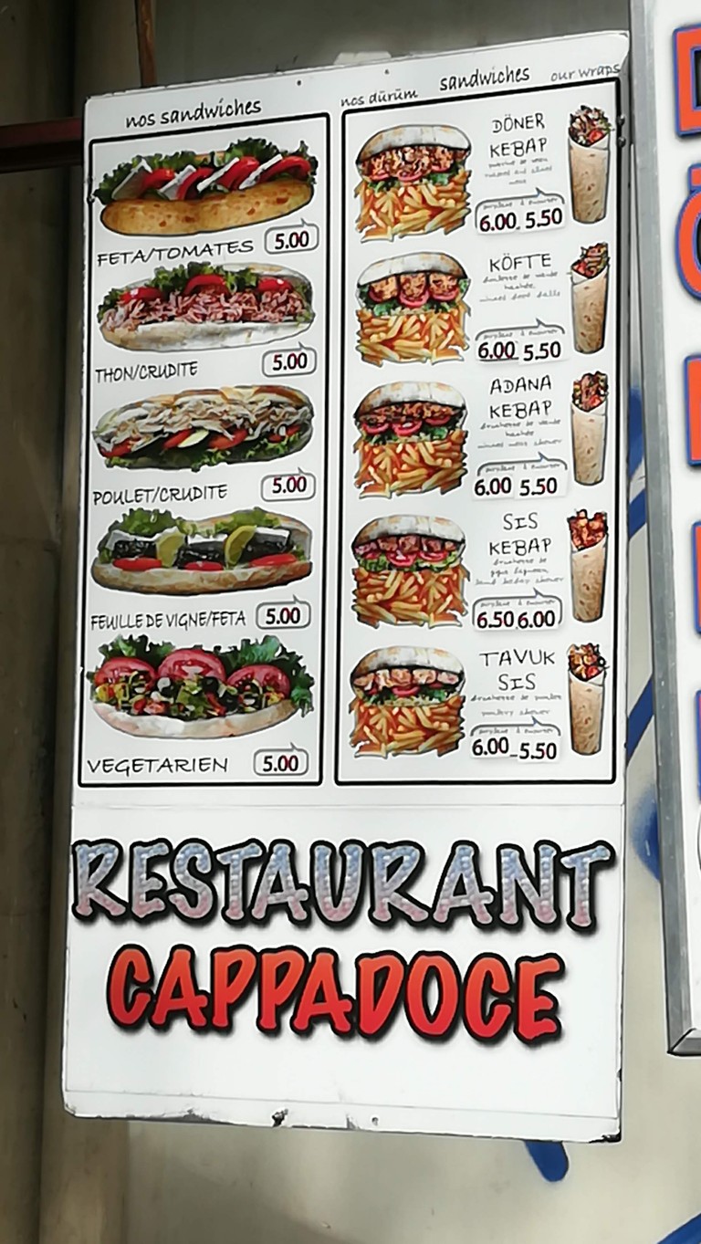 Restaurant La Cappadoce menu 3