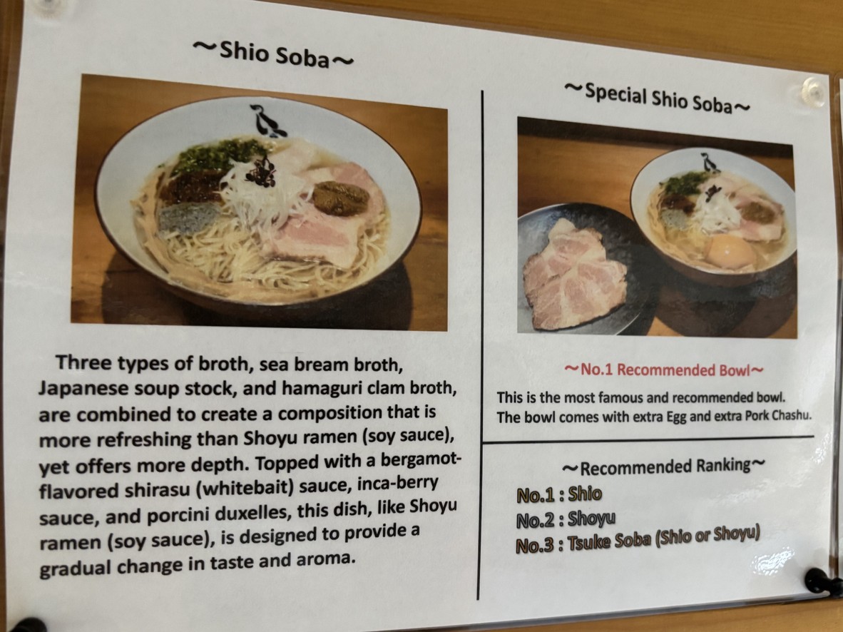 SOBA HOUSE KINJIKI FUYOKI SHINJUKUGYOEN HONTEN menu 1