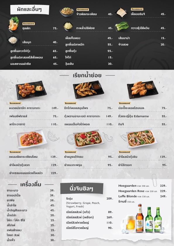 View & Grill Rooftop Bar-B-Q menu 2
