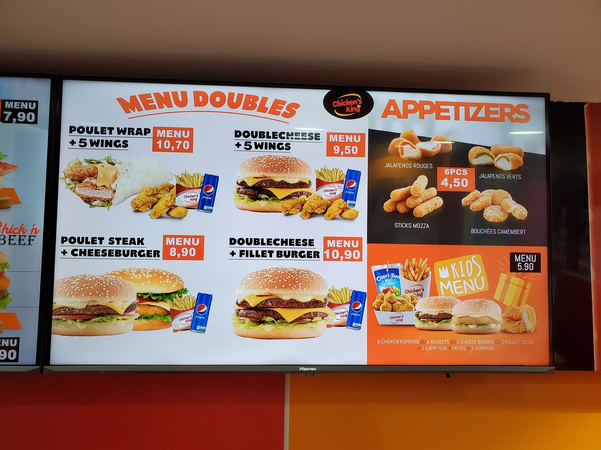 New Chicken King menu 3