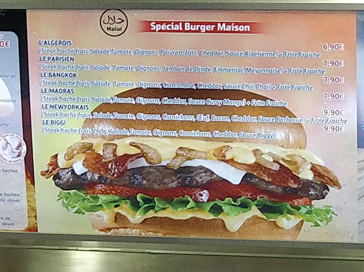 Pizza Zara menu 2