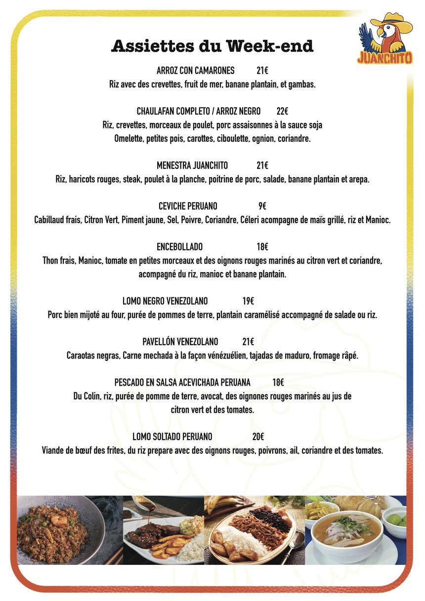 El Juanchito menu 3