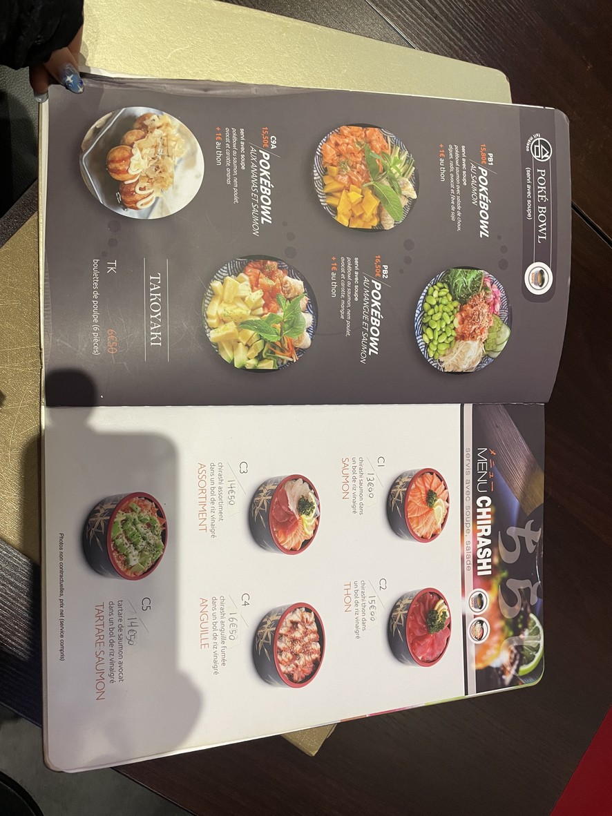 Sushi Bassano menu 5