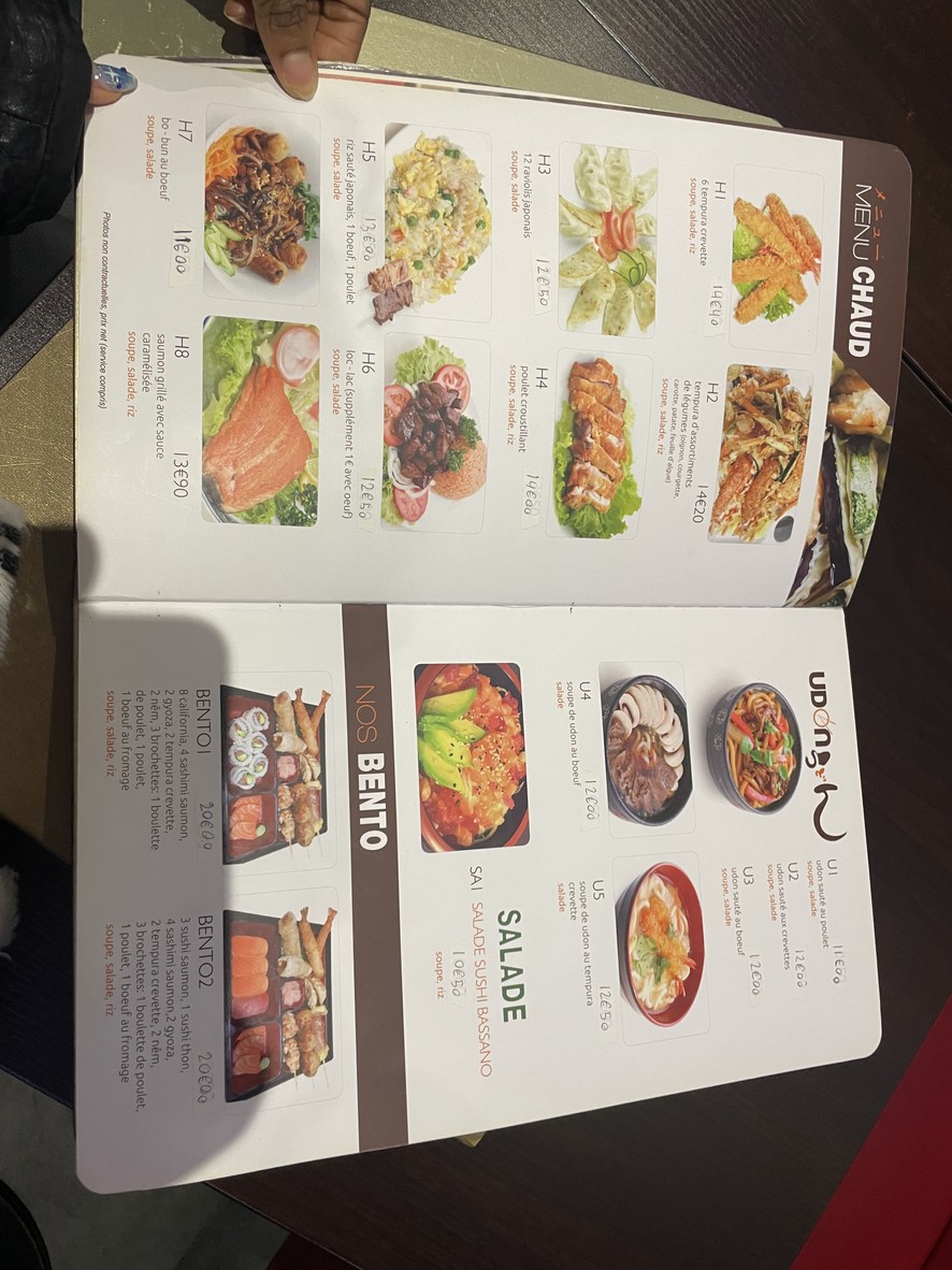 Sushi Bassano menu 6