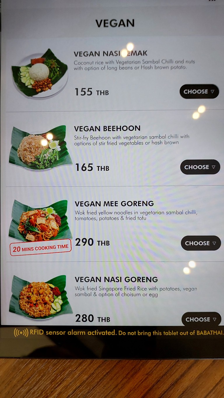 BABATHAI - The Nasi Lemak Place menu 2