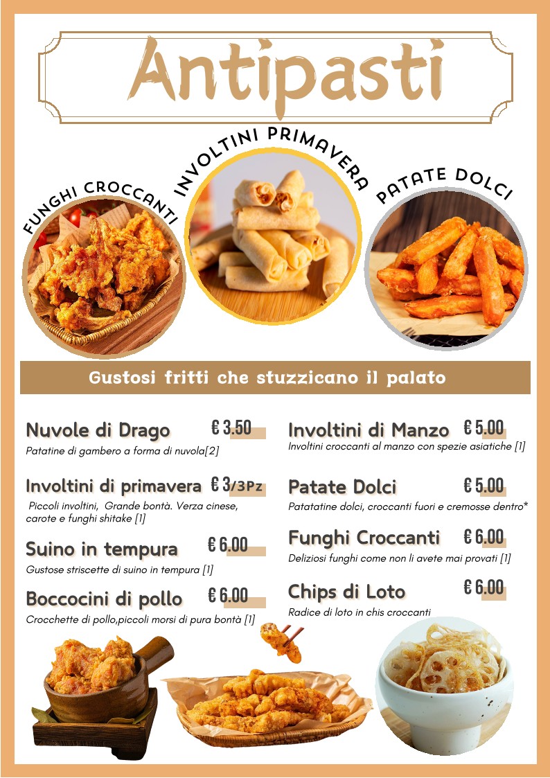 Bao e Co Ravioleria menu 1