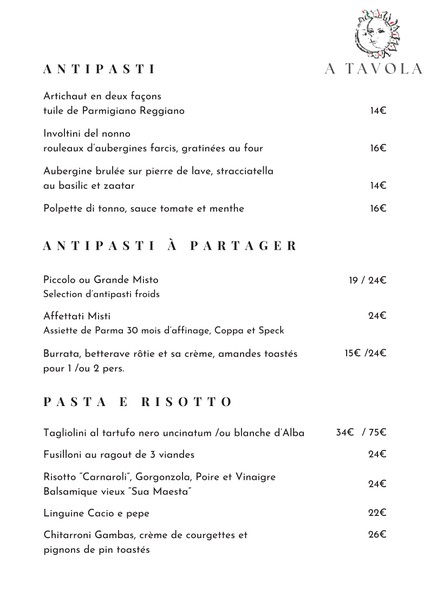 A Tavola