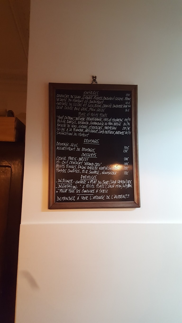 Les Petits Plats - Restaurant Paris 14 menu 3