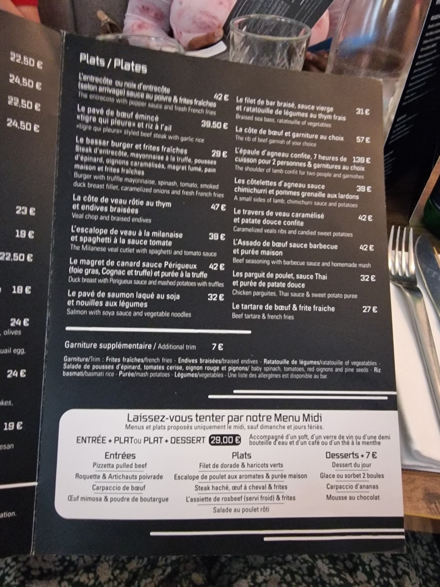 L'INTE CAFFE menu 2