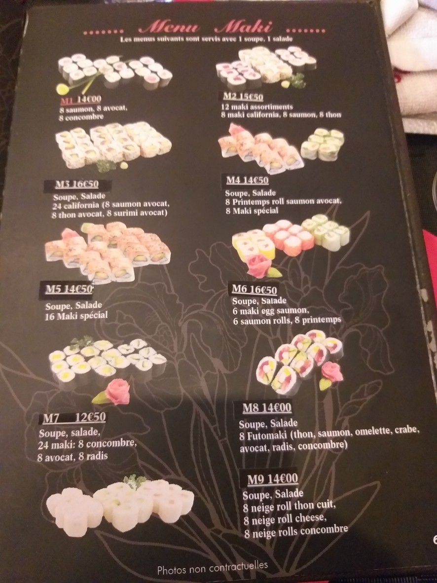 Jasuko menu 4