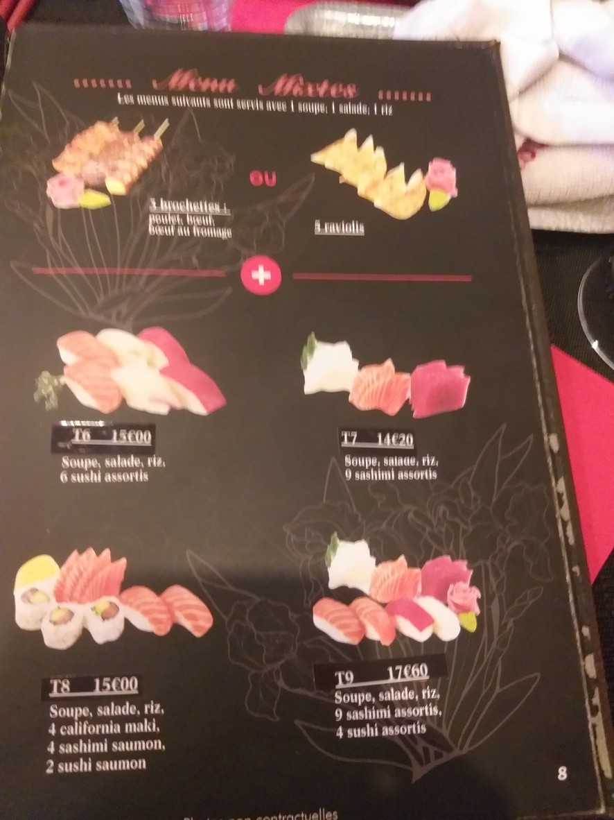 Jasuko menu 7