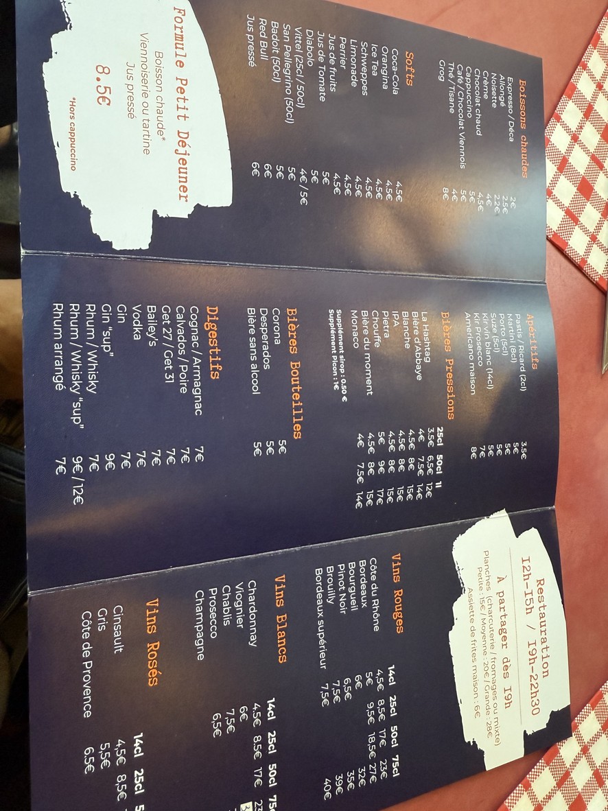 Le Hashtag menu 3