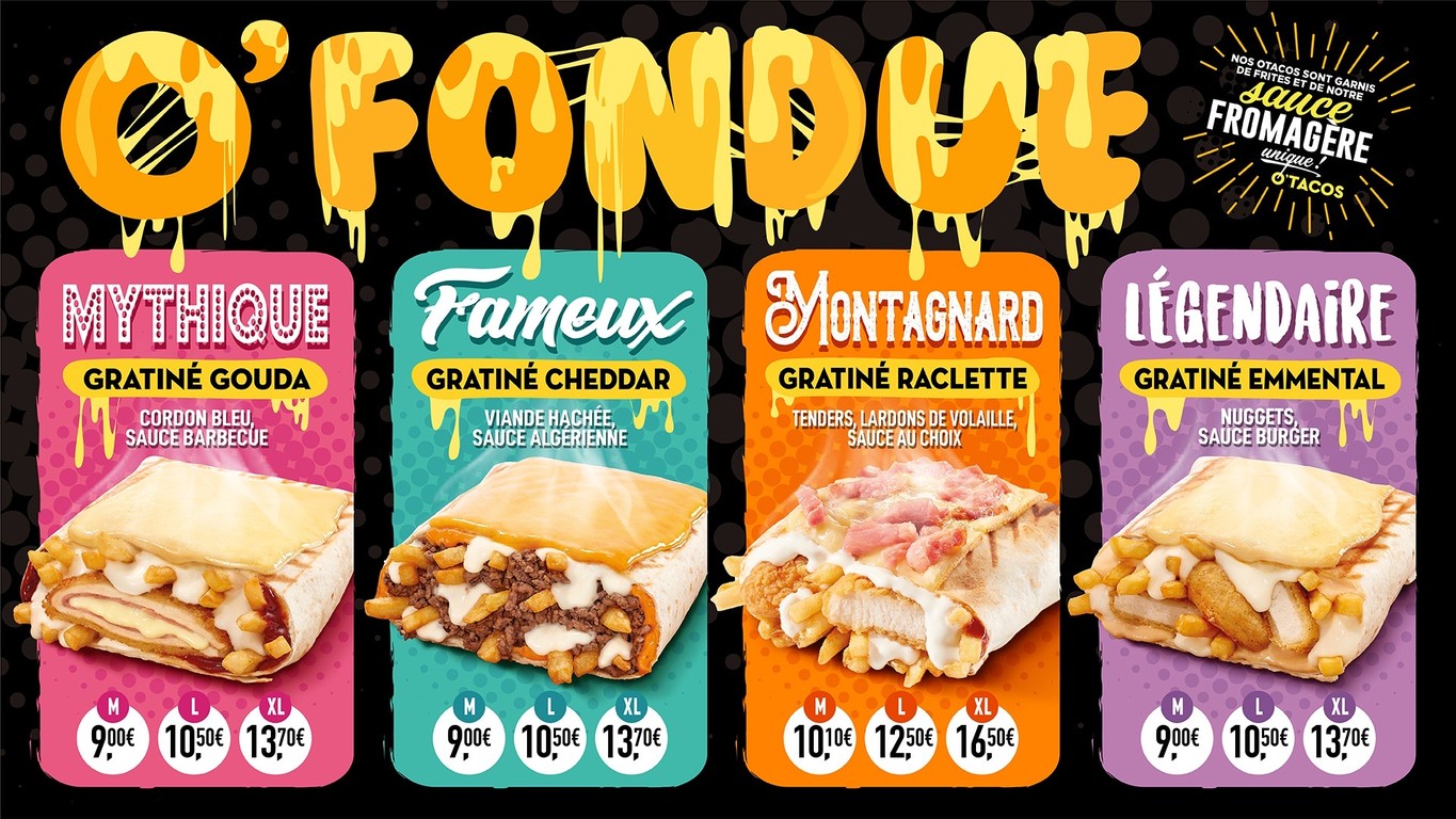 O'Tacos menu 3