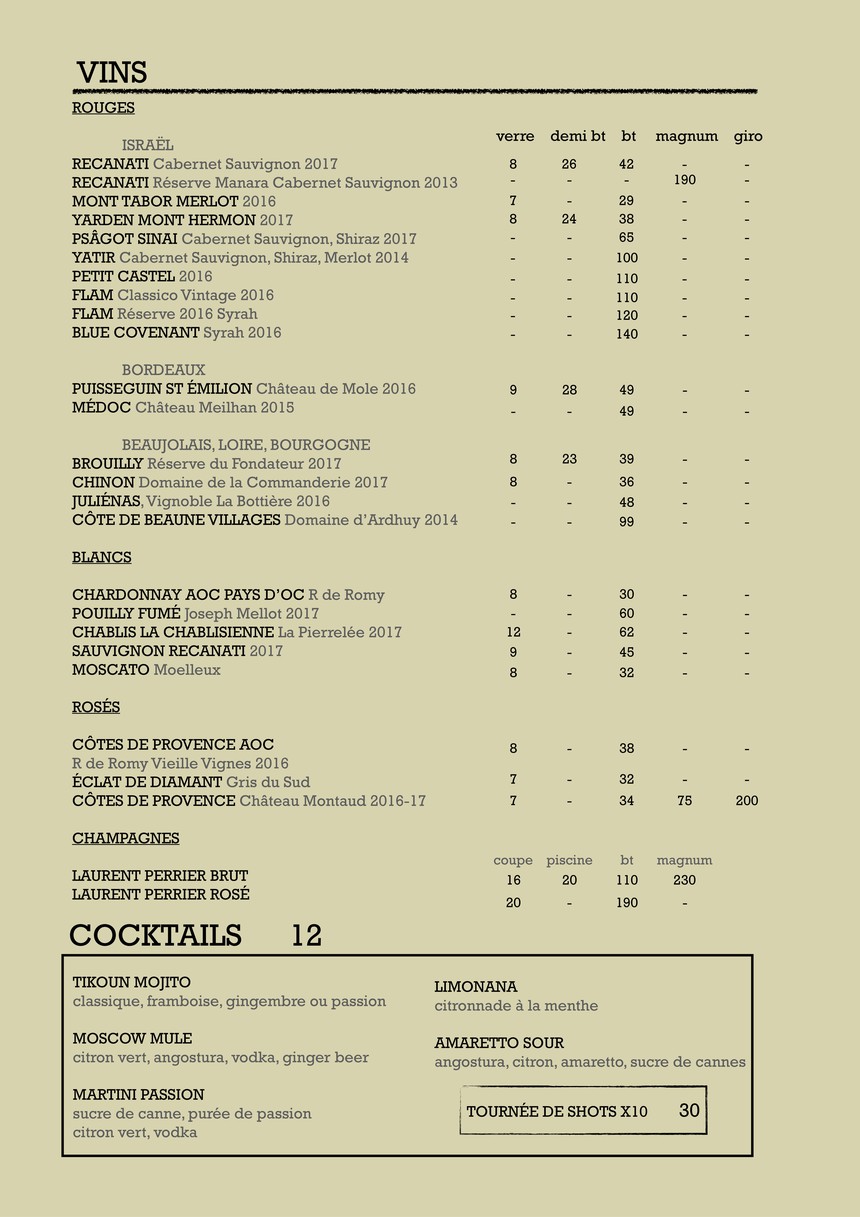 تيكون أولام menu 4