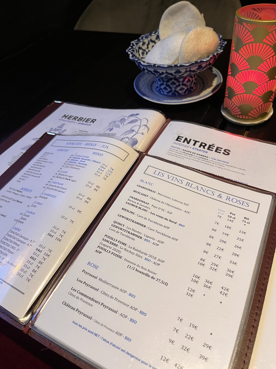 Sawadee menu 1