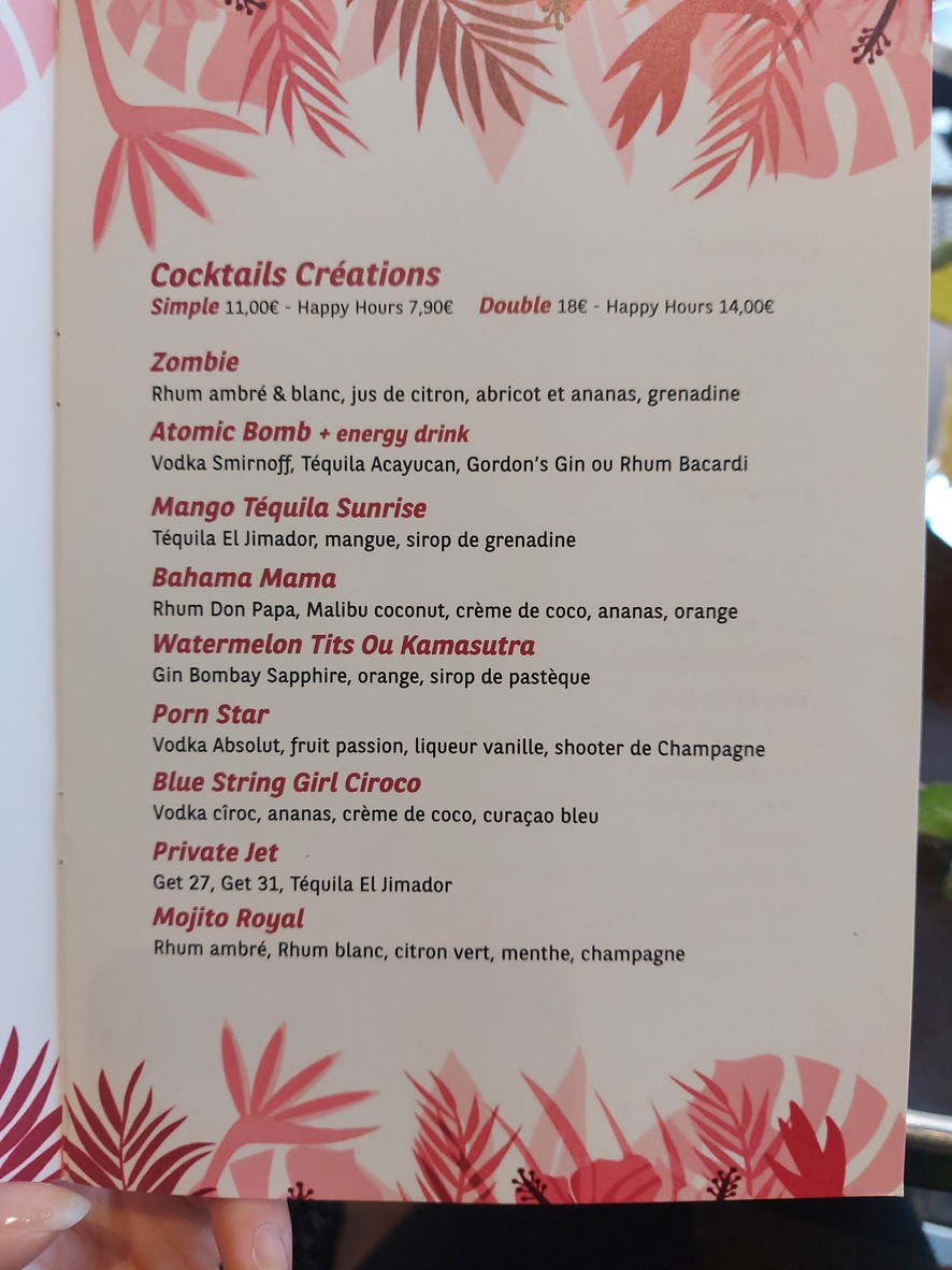 La Place - Restaurant Brasserie Paris 13 menu 3