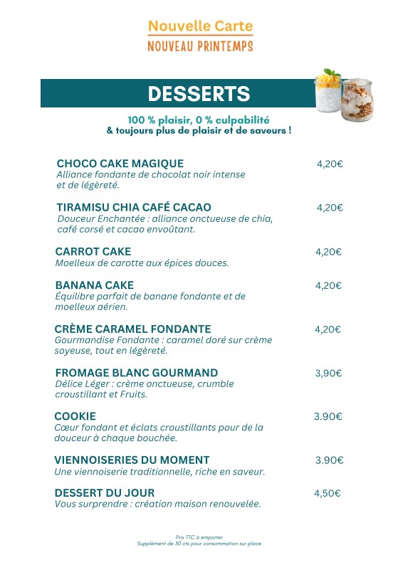 AMA'VIDA Casa Eiffel menu 3