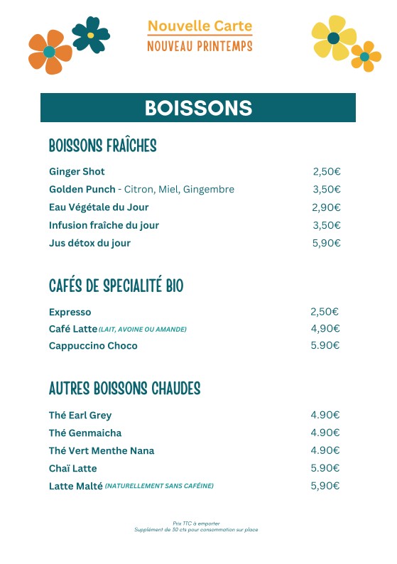 AMA'VIDA Casa Eiffel menu 4
