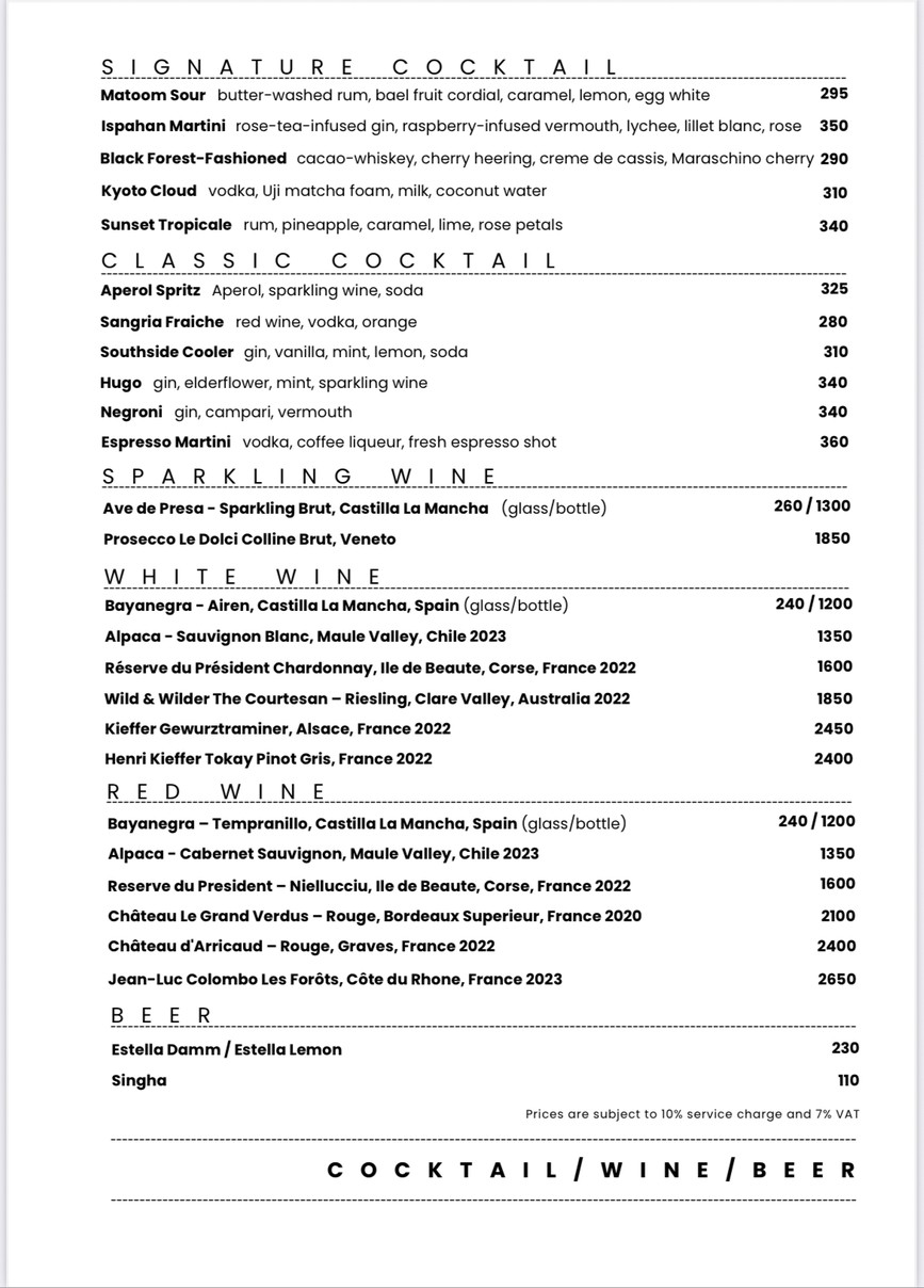 La Galette menu 4