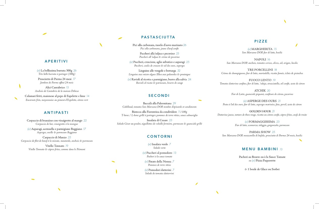 DAROCO Bourse menu 1