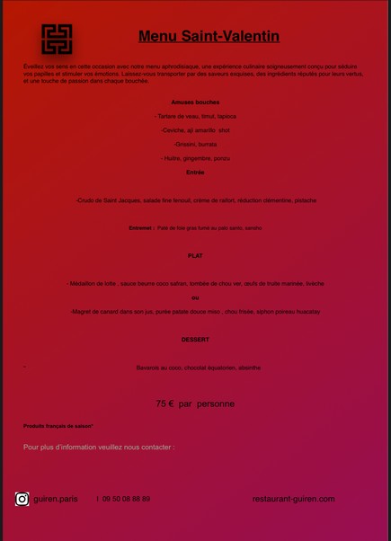 Guiren - restaurant bistronomique