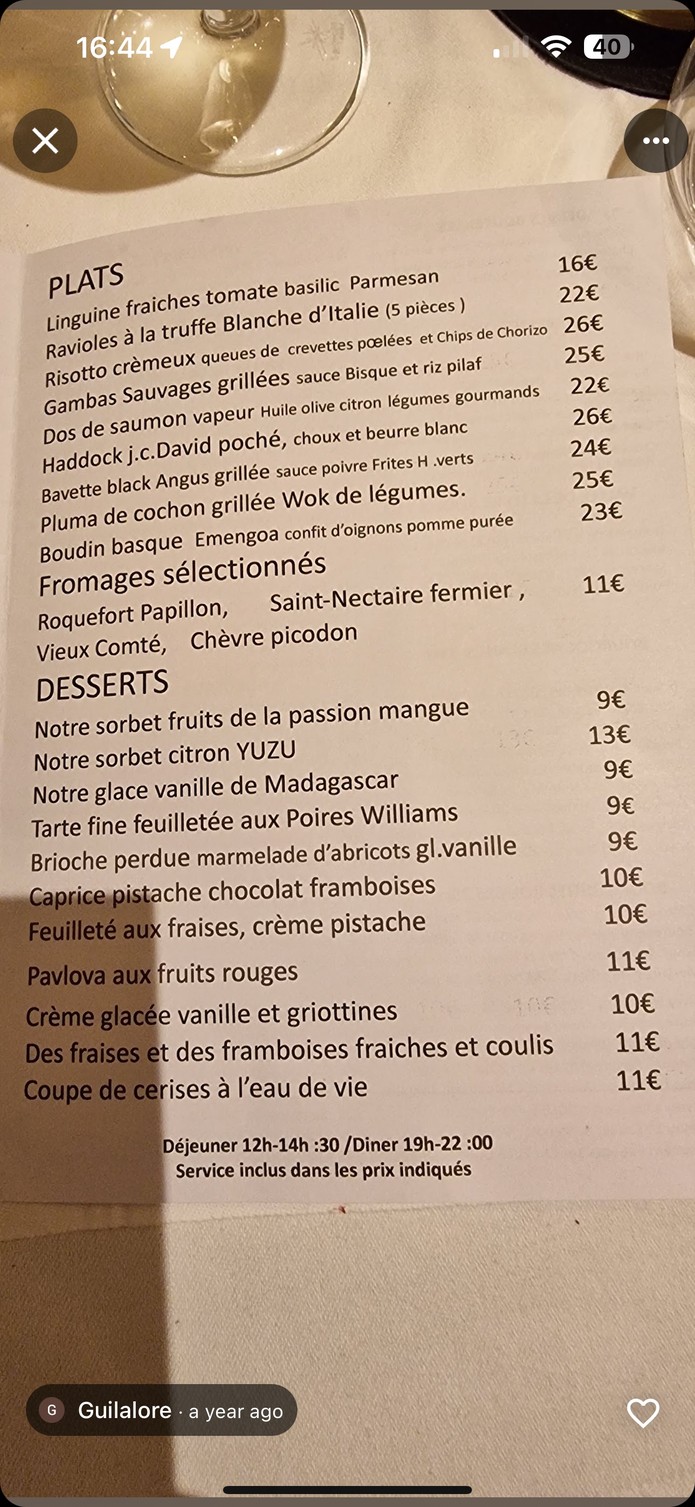 MORTENSEN menu 2
