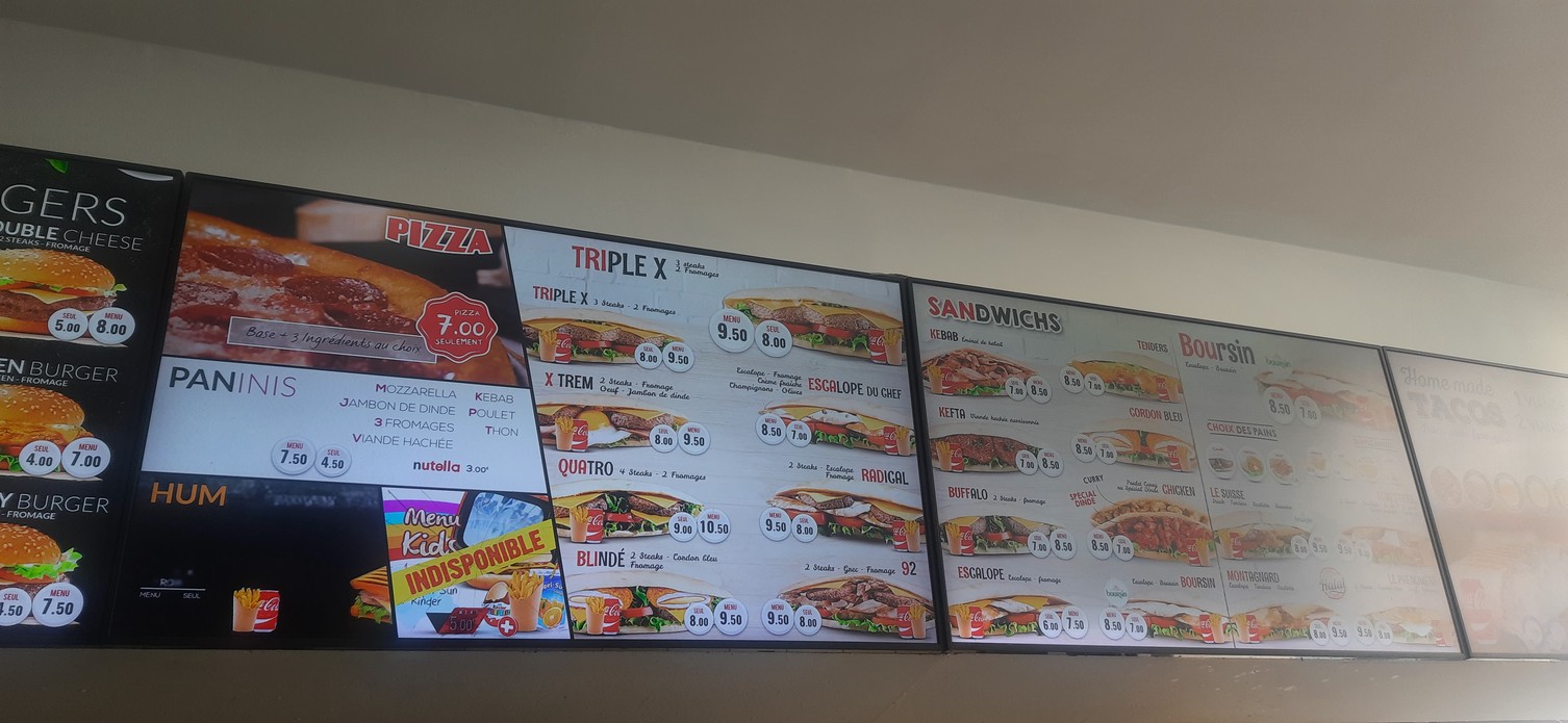Levallois Food menu 3