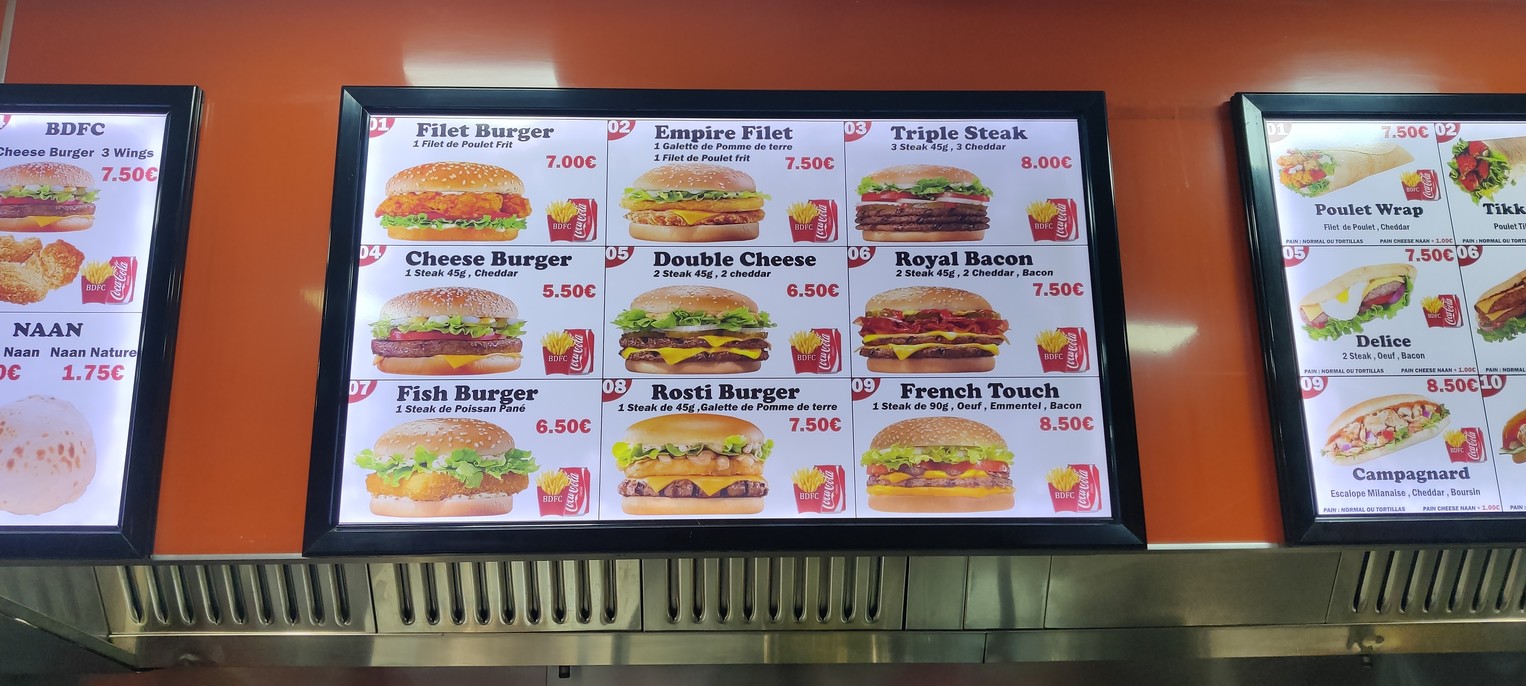 BDFC RESTAURANT menu 3