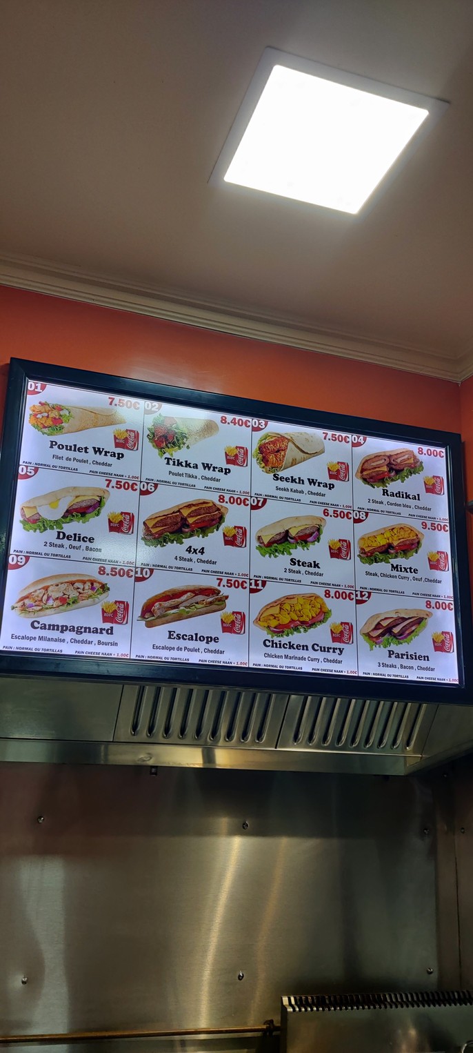 BDFC RESTAURANT menu 4