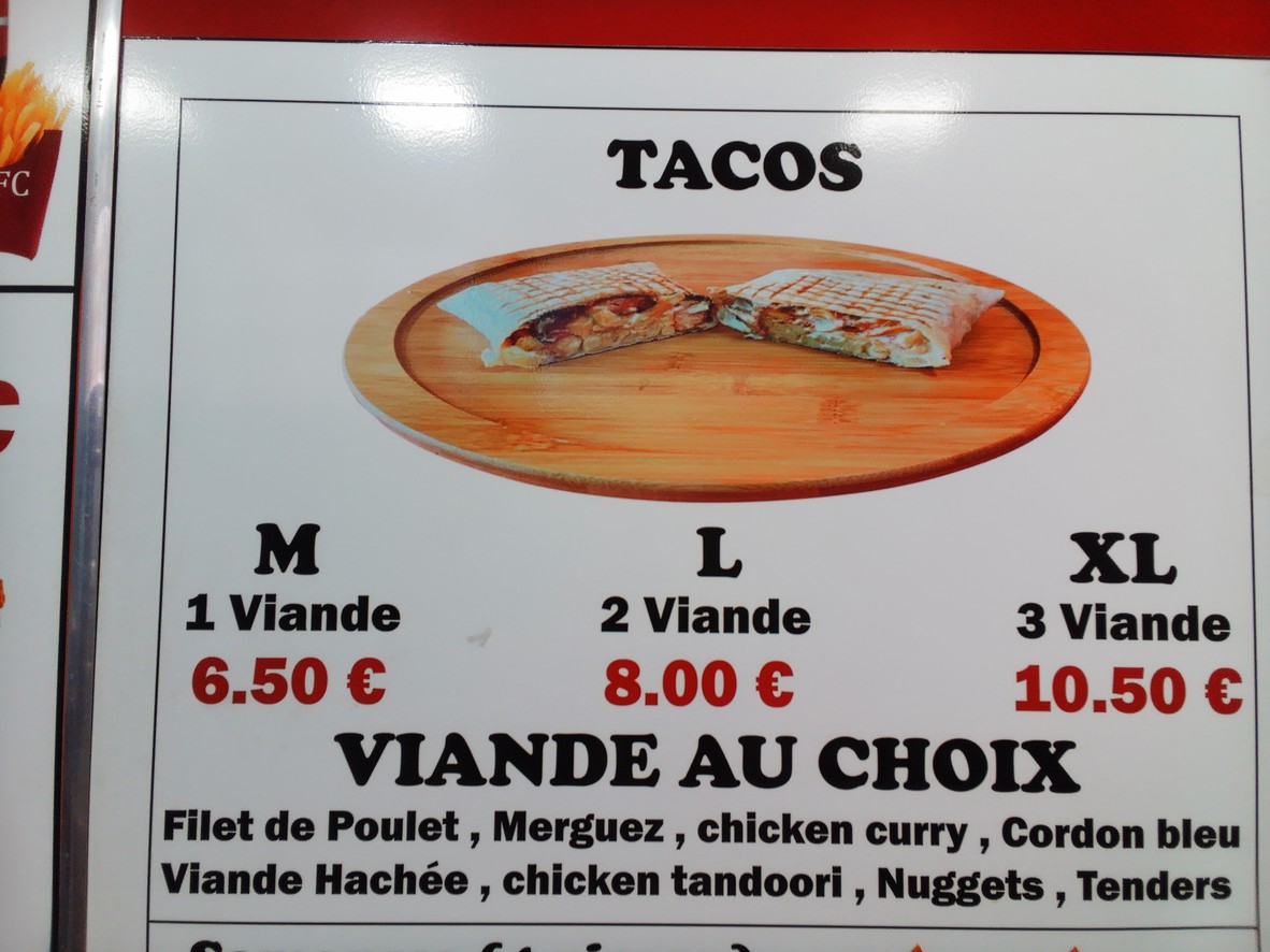 BDFC RESTAURANT menu 5