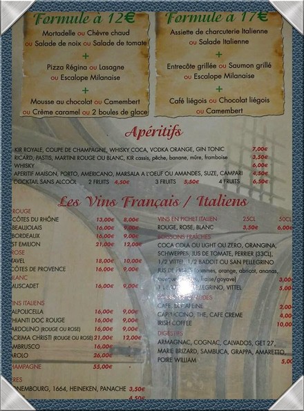 Pizzeria Bella Vita.