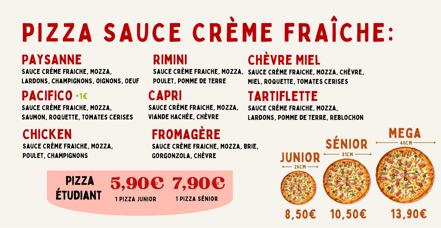 Pizzeria Sandwicherie Galia menu 4