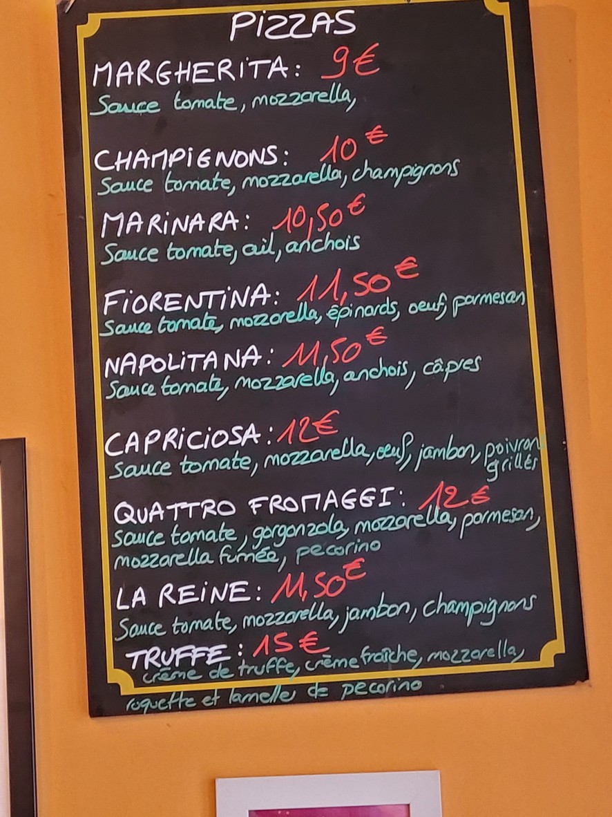 Soprano menu 1