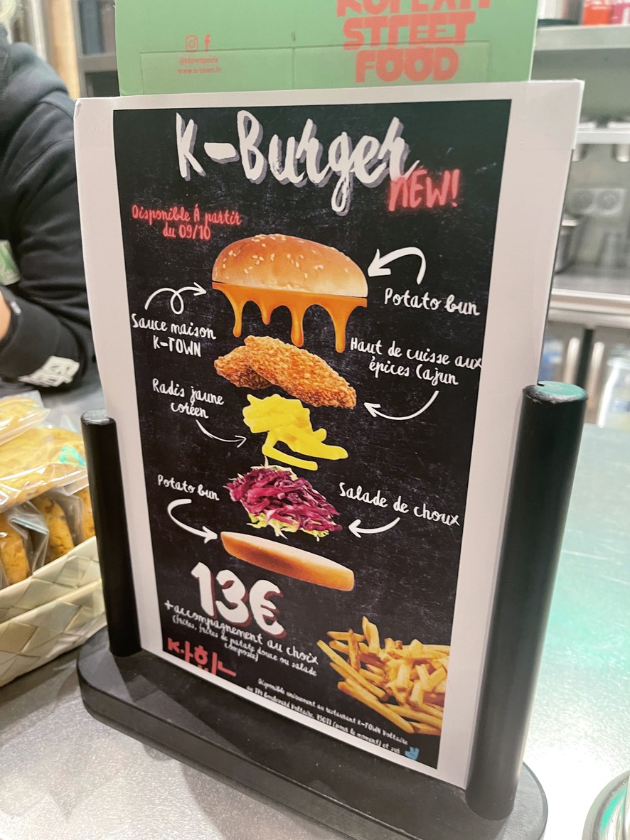 K-TOWN Street Food Voltaire menu 2