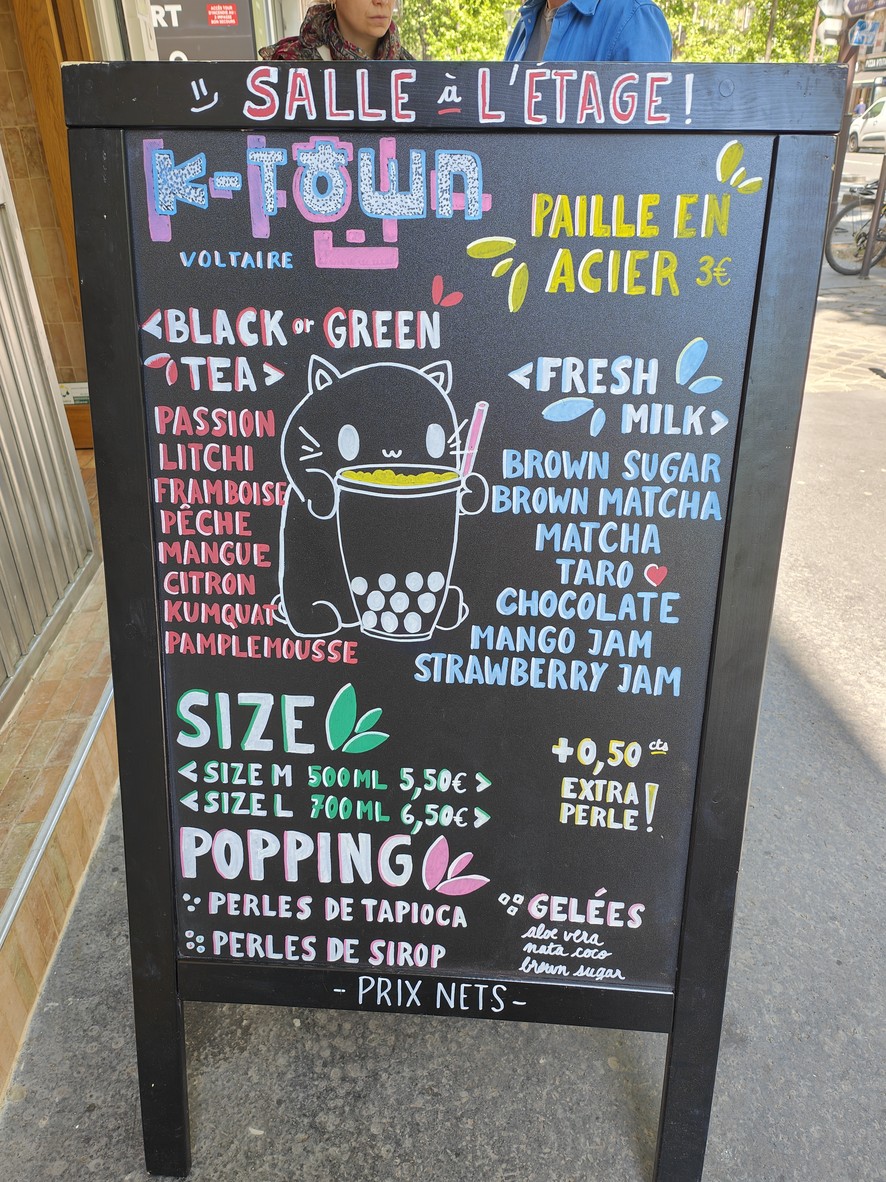 K-TOWN Street Food Voltaire menu 3