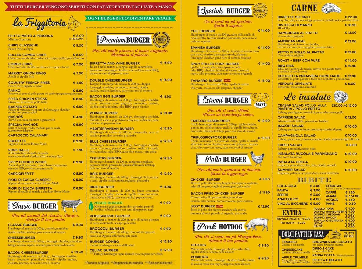 Birretta Wine and Food menu 3