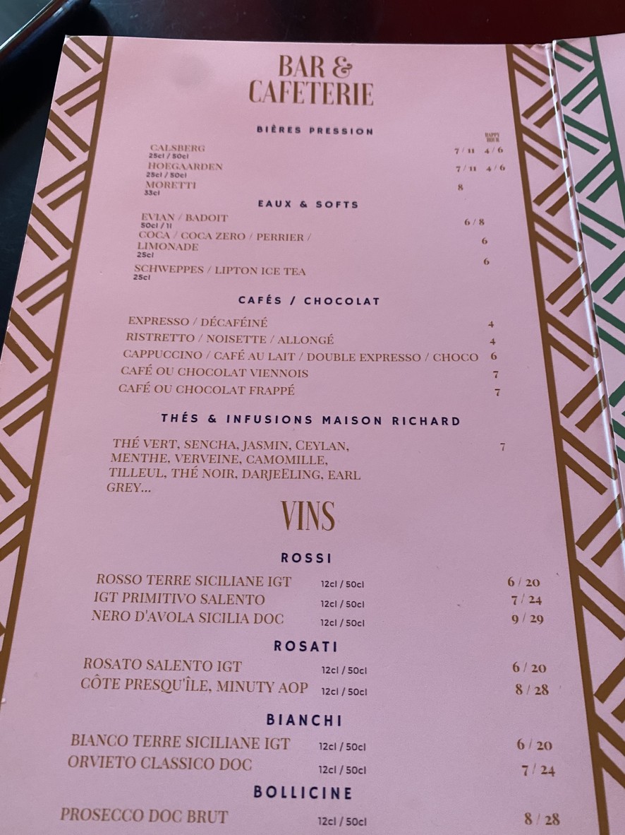 Casa Luca menu 3