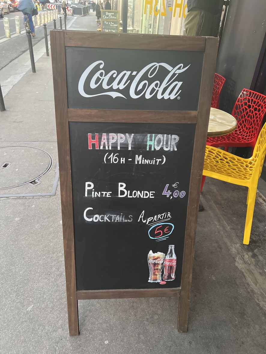 Bistro Jaurès menu 2