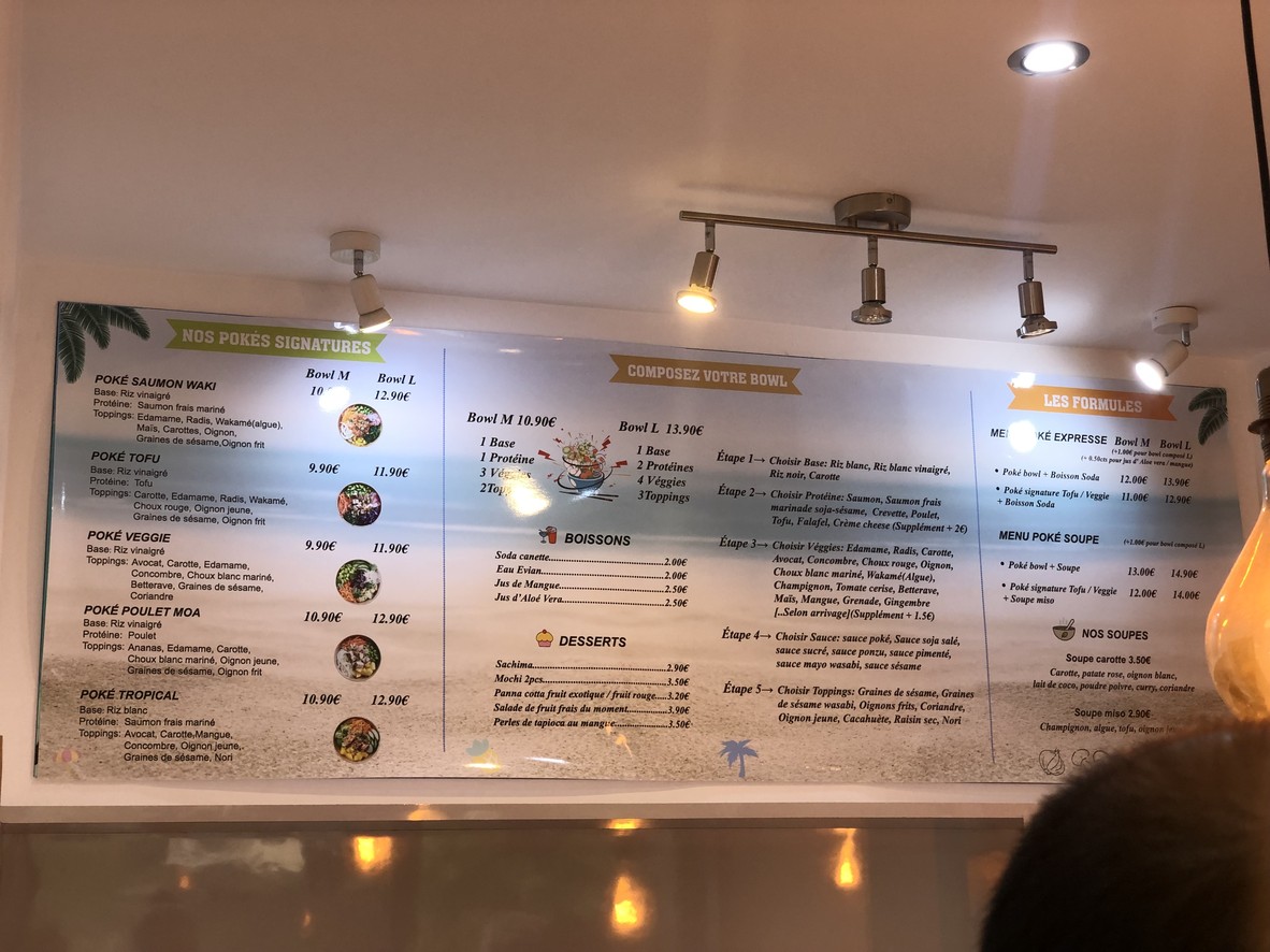 m'poké(Bonjour chers clients Nous sommes fermé du 24/12/2025 au soir jusqu’au 04/01/2026 Bonne fête!) menu 1