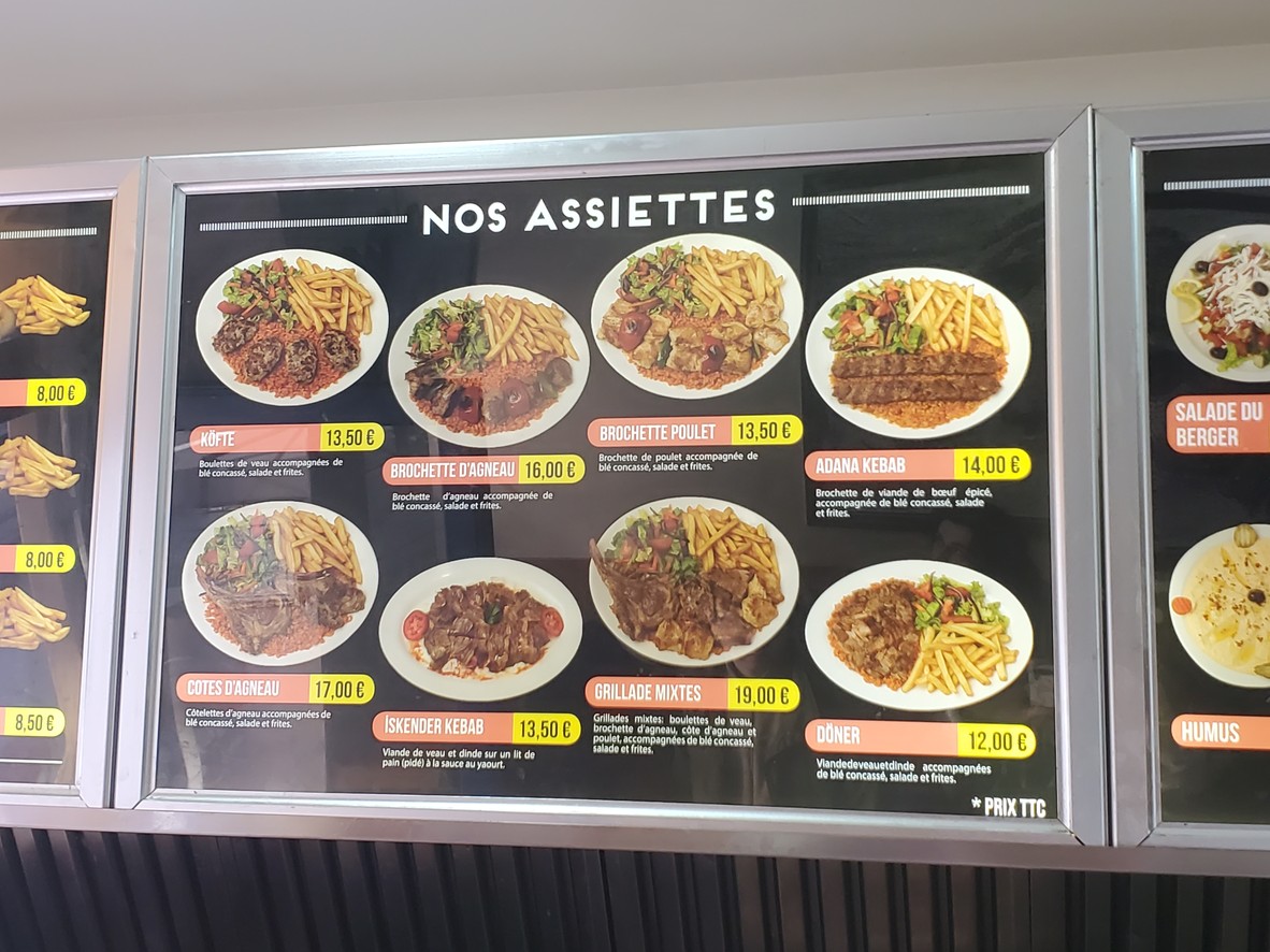 La Voie Lactée Restaurant menu 2