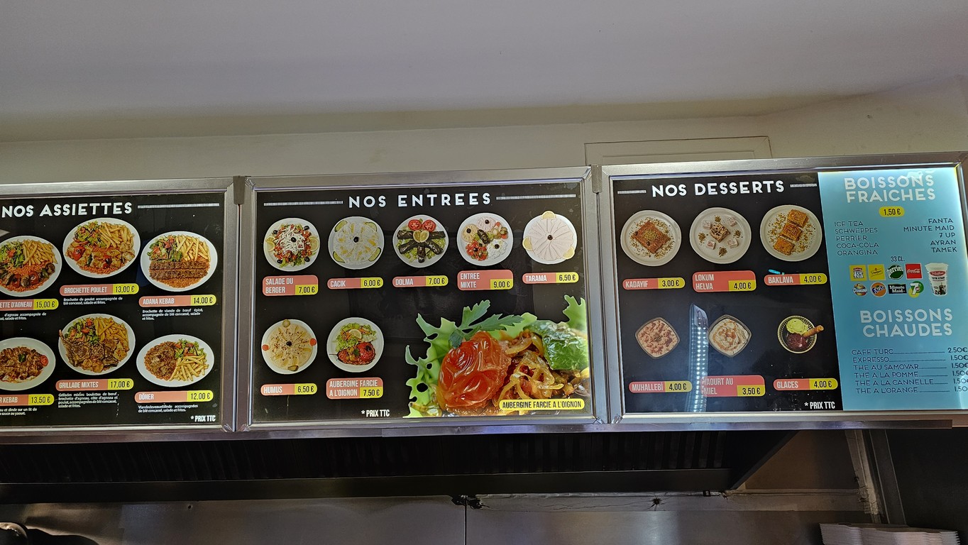 La Voie Lactée Restaurant menu 3